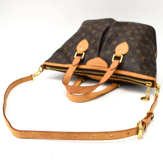 Louis Vuitton Palermo PM Monogram Canvas Leather Handbag
