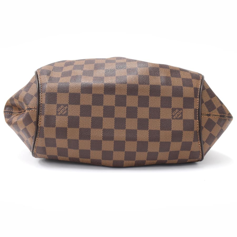 Louis Vuitton Sistina MM Damier Ebene Canvas Leather  Shoulder Bag