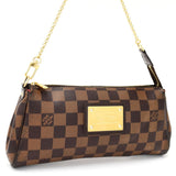 Louis Vuitton Chain  Eva Damier Ebene Handbag