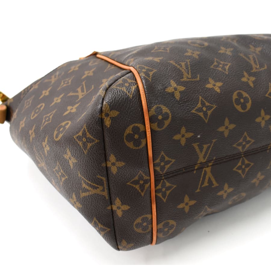 Louis Vuitton Totally MM  Monogram Canvas  Leather Shoulder Bag