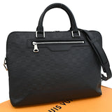 Louis Vuitton Avenue Briefcase Damier Infini Leather Shoulder Bag