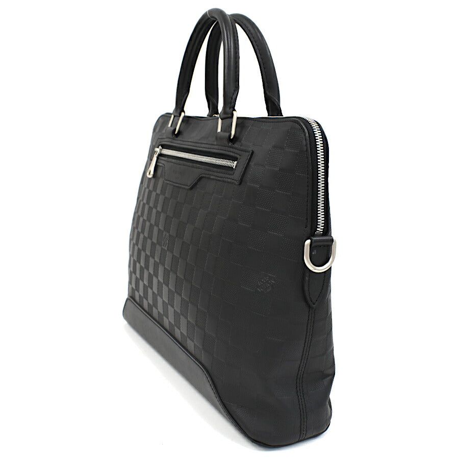 Louis Vuitton Avenue Briefcase Damier Infini Leather Shoulder Bag