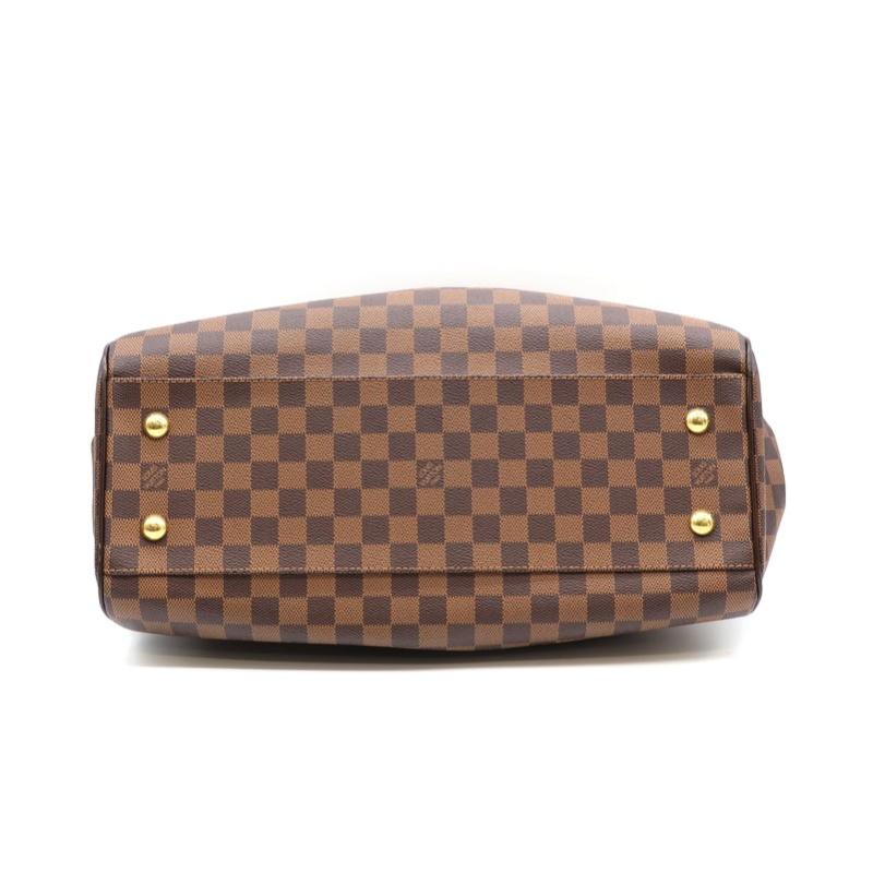 Louis Vuitton Trevi GM Damier Ebene Shoulder Bag Leather