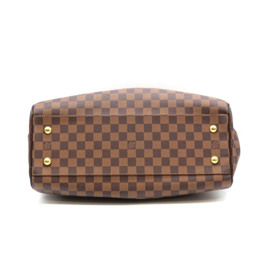 Louis Vuitton Trevi GM Damier Ebene Shoulder Bag Leather