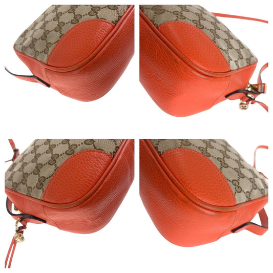 Gucci GG Canvas/Leather Shoulder Bag 449413