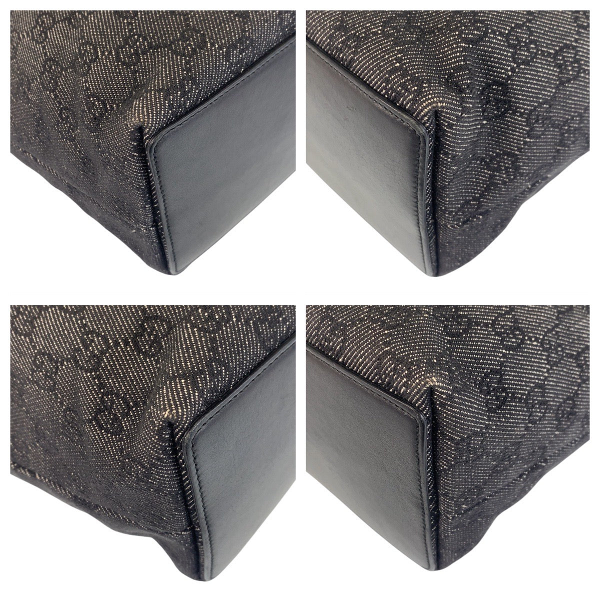 Gucci GG Canvas/Leather 2way Tote Bag 31243
