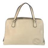 Gucci Leather Interlocking Handbag 501222