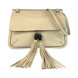 Gucci Leather Bamboo Daily Flap 2way Shoulder Bag 370826