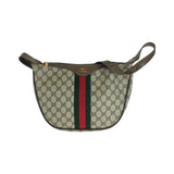 Gucci GG Supreme Canvas Sherry Line Old Gucci Shoulder Bag 10 02 008