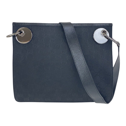 Gucci GG Canvas/Leather Shoulder Bag 120841