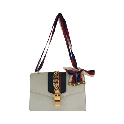 Gucci Leather Sylvie 2way Shoulder Bag 421882