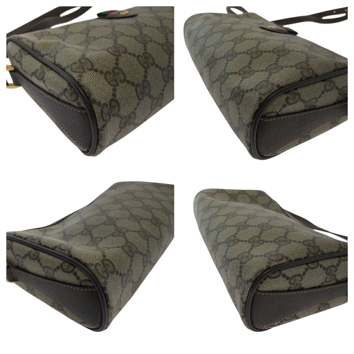 Gucci GG Supreme Old Gucci Sherry Line Shoulder Bag 89 02 018