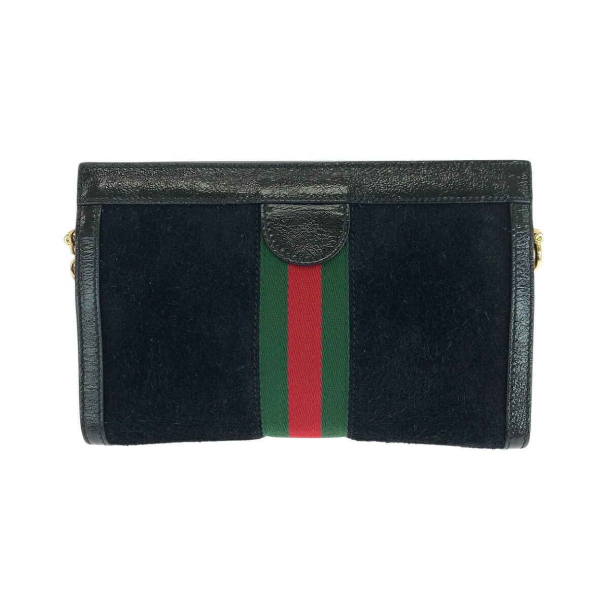 Gucci Sylvie Suede Chain Shoulder Bag