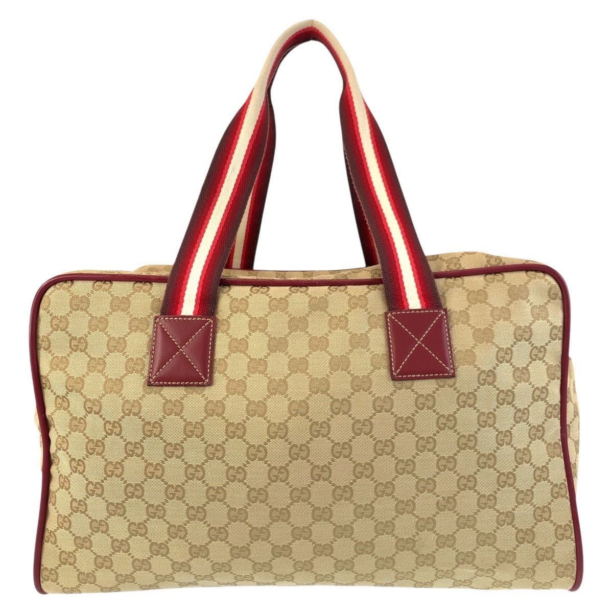 Gucci Sherry Line GG Canvas Boston Bag