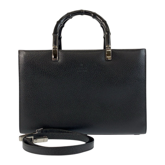 Gucci Bamboo Leather 2way Bag