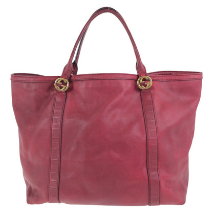 Gucci Interlocking Leather 2way Bag