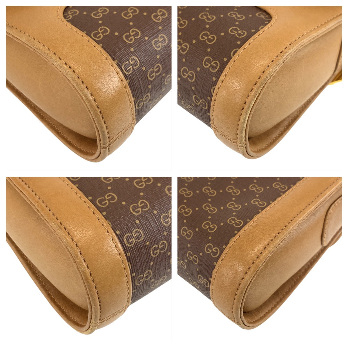 Gucci Micro GG PVC Leather Shoulder Bag