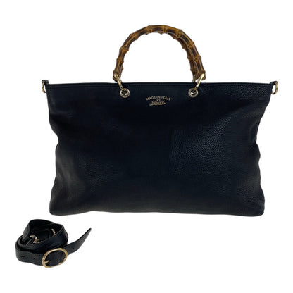Gucci Bamboo Leather 2way bag