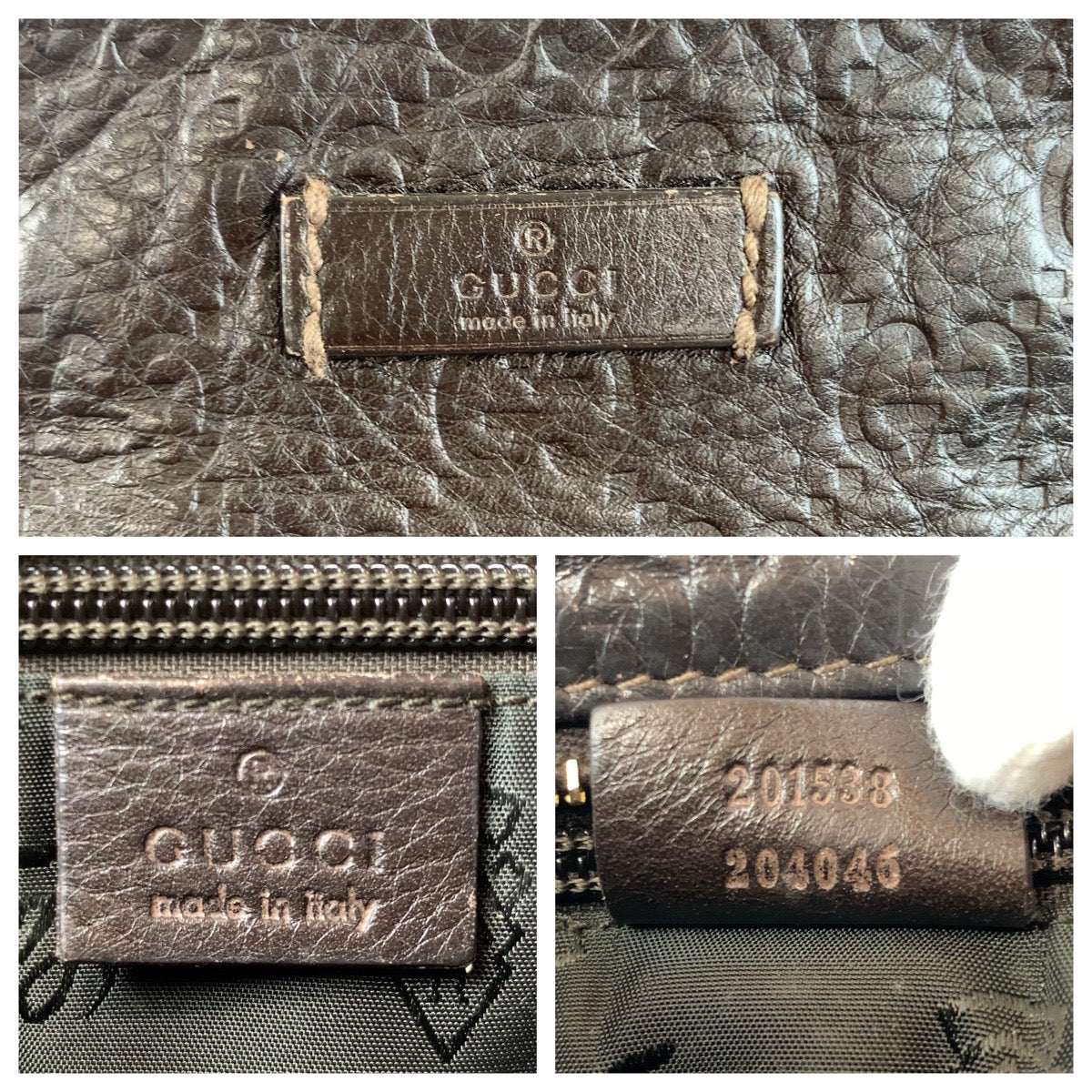 Gucci Gucci Signature Leather Shoulder Bag