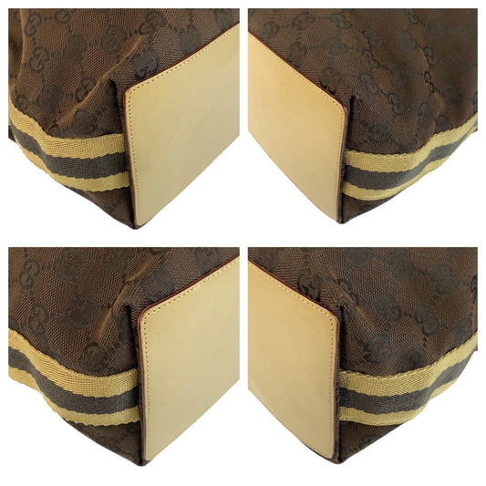Gucci GG Canvas Leather 2way Bag