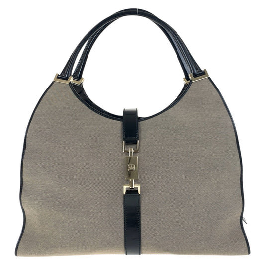 Gucci Jackie Canvas/Leather Shoulder Bag