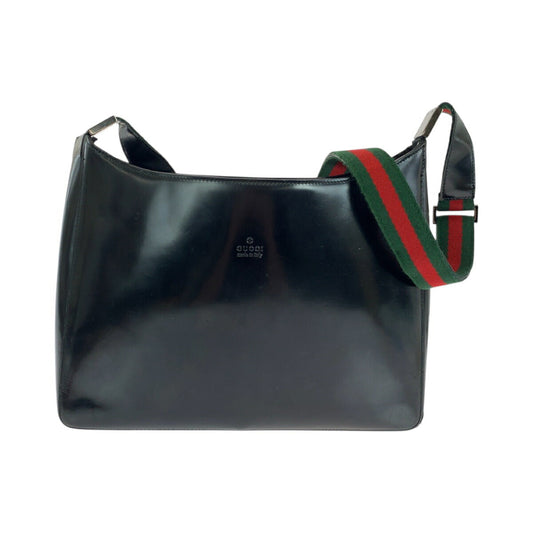 Gucci Sherry Line Patent Leather Shoulder Bag