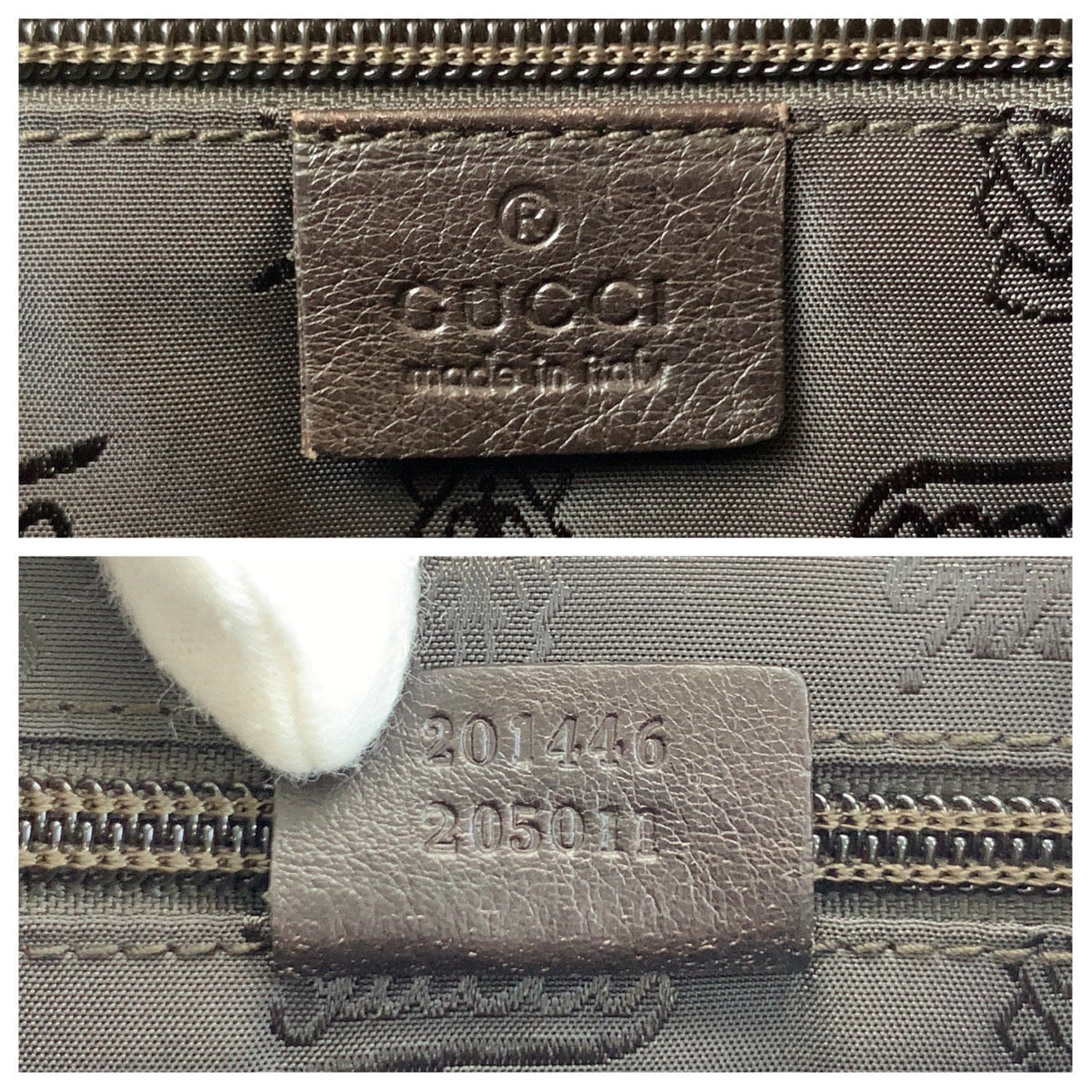Gucci Gucci Signature Leather Shoulder Bag