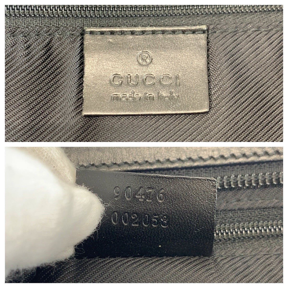 Gucci GG Canvas Leather Shoulder Bag