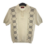 Gucci GG Intarsia Cotton Polo Shirt
