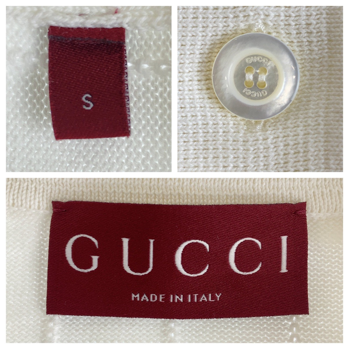 Gucci GG Intarsia Cotton Polo Shirt