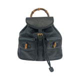Gucci Bamboo Leather Backpack