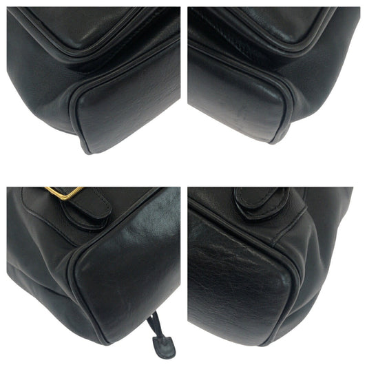 Gucci Bamboo Leather Backpack