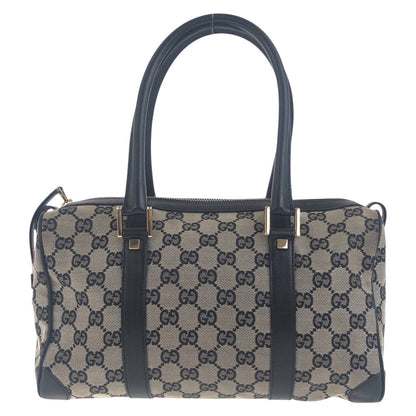 Gucci GG Canvas Leather Handbag