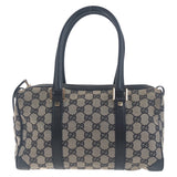 Gucci GG Canvas Leather Handbag