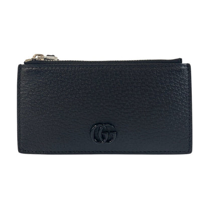 Gucci Double G Leather Card Coin Case