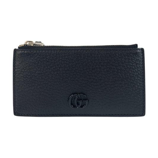 Gucci Double G Leather Card Coin Case
