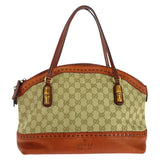 Gucci Bamboo GG Canvas 2way Bag