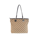 Gucci GG Canvas Leather 2way Bag