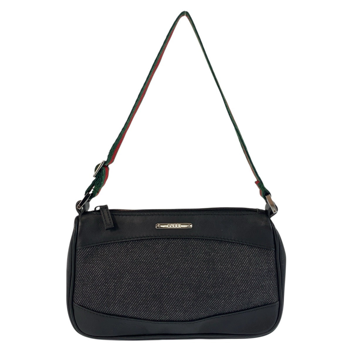 Gucci Sherry Line Canvas/Leather Handbag