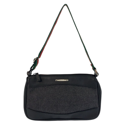 Gucci Sherry Line Canvas/Leather Handbag
