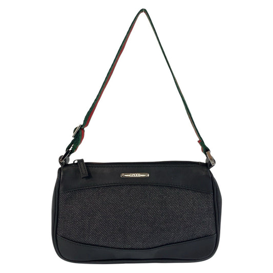 Gucci Sherry Line Canvas/Leather Handbag