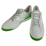 Gucci GG Canvas Leather Basket Low Cut Sneakers