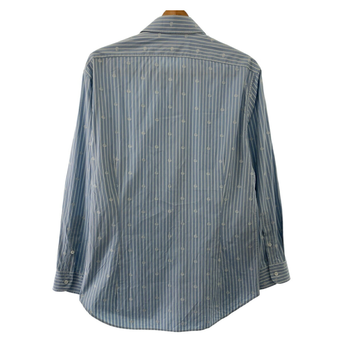 Gucci GG Stripe Cotton Dress Shirt