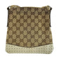 Gucci GG Canvas Leather Shoulder Bag