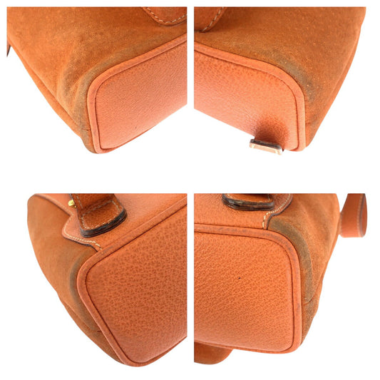 Gucci Bamboo Suede Backpack
