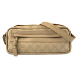 Gucci GG Canvas Leather Shoulder Bag