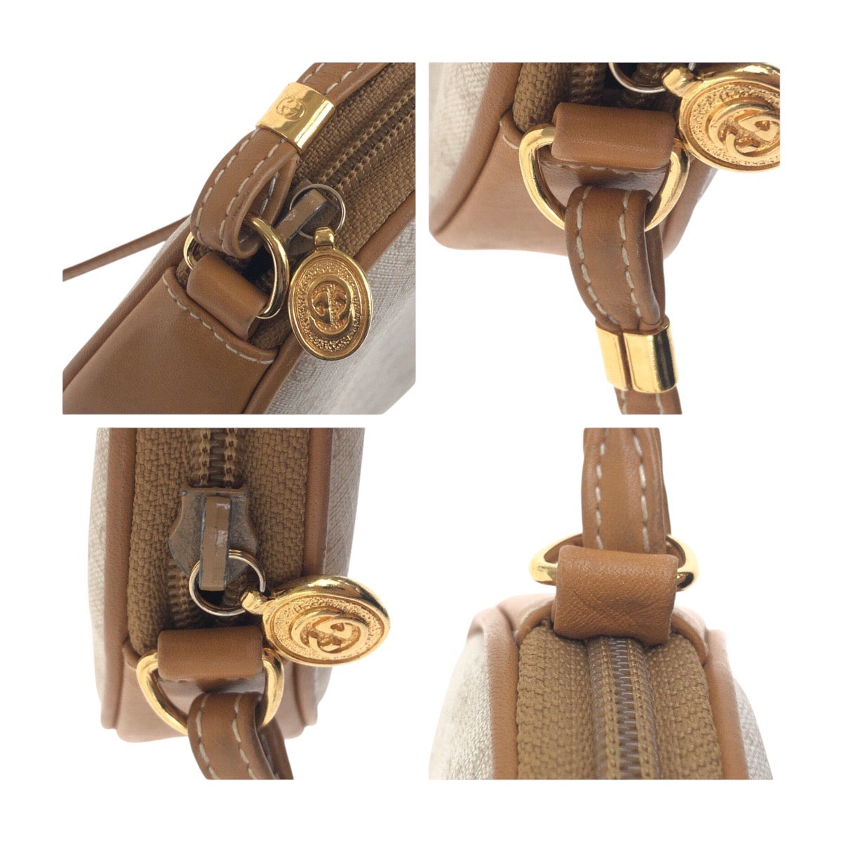Gucci Old Gucci PVC Leather Shoulder Bag
