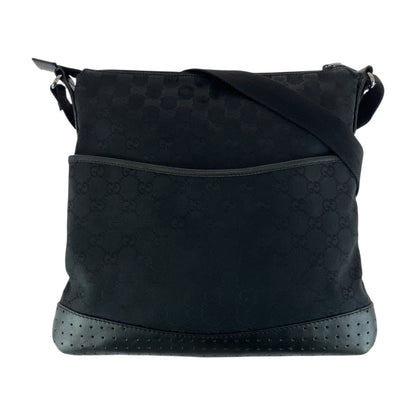 Gucci GG Canvas Leather Shoulder Bag
