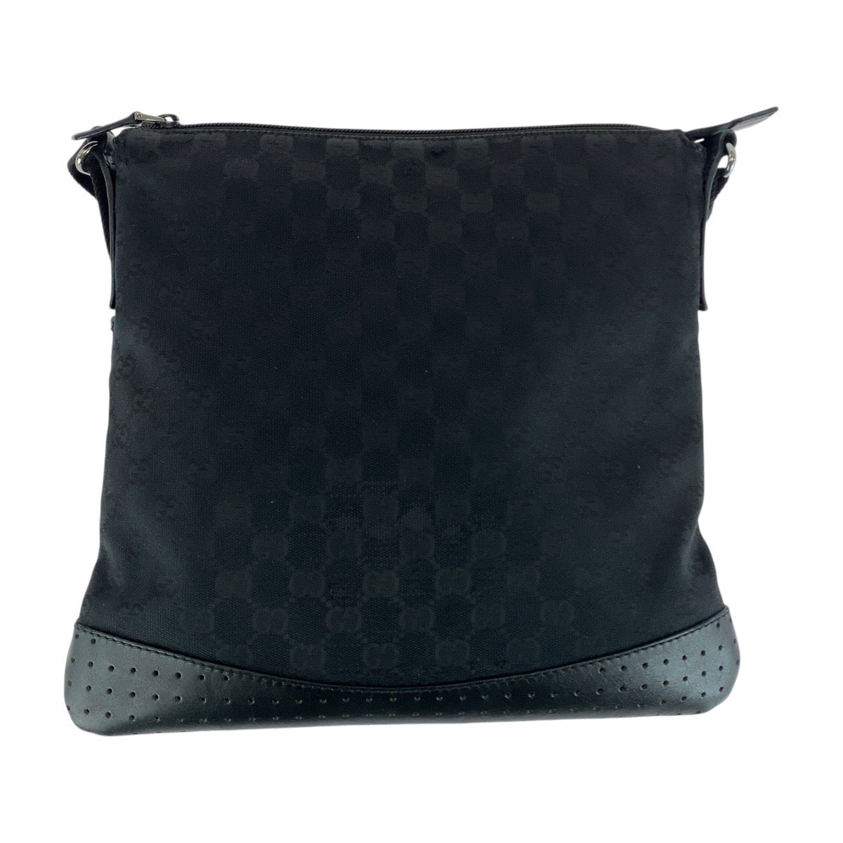Gucci GG Canvas Leather Shoulder Bag