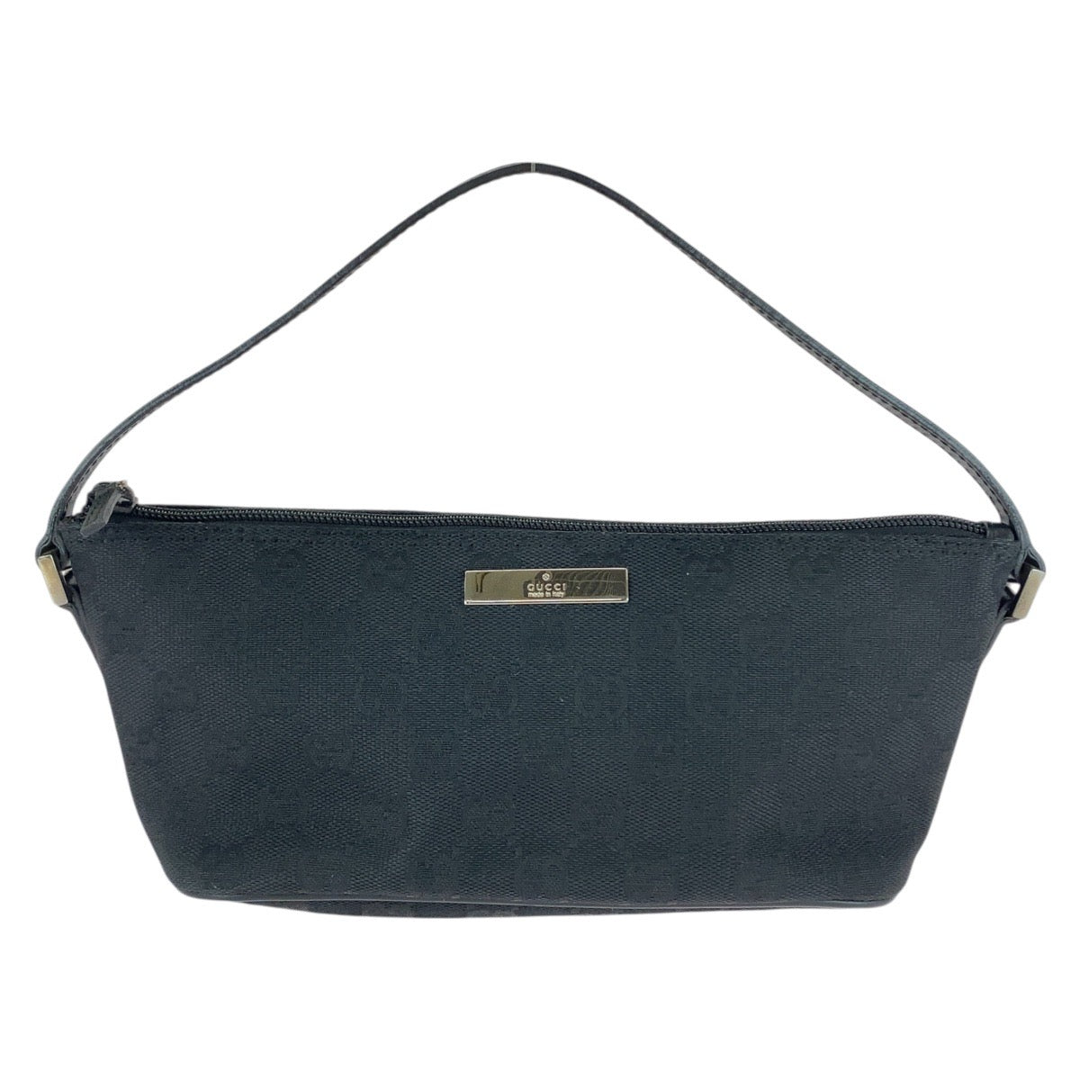 Gucci GG Canvas Leather Handbag